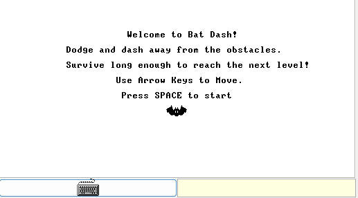 Bat Dash Example